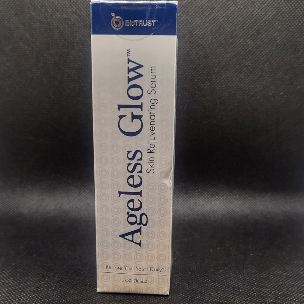 BioTRUST Ageless Glow Serum, new sealed in original box 1oz
